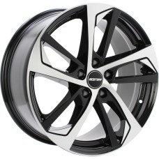 GMP KATANA 20x8.5 5x112 66.6 BLACK POLISHED